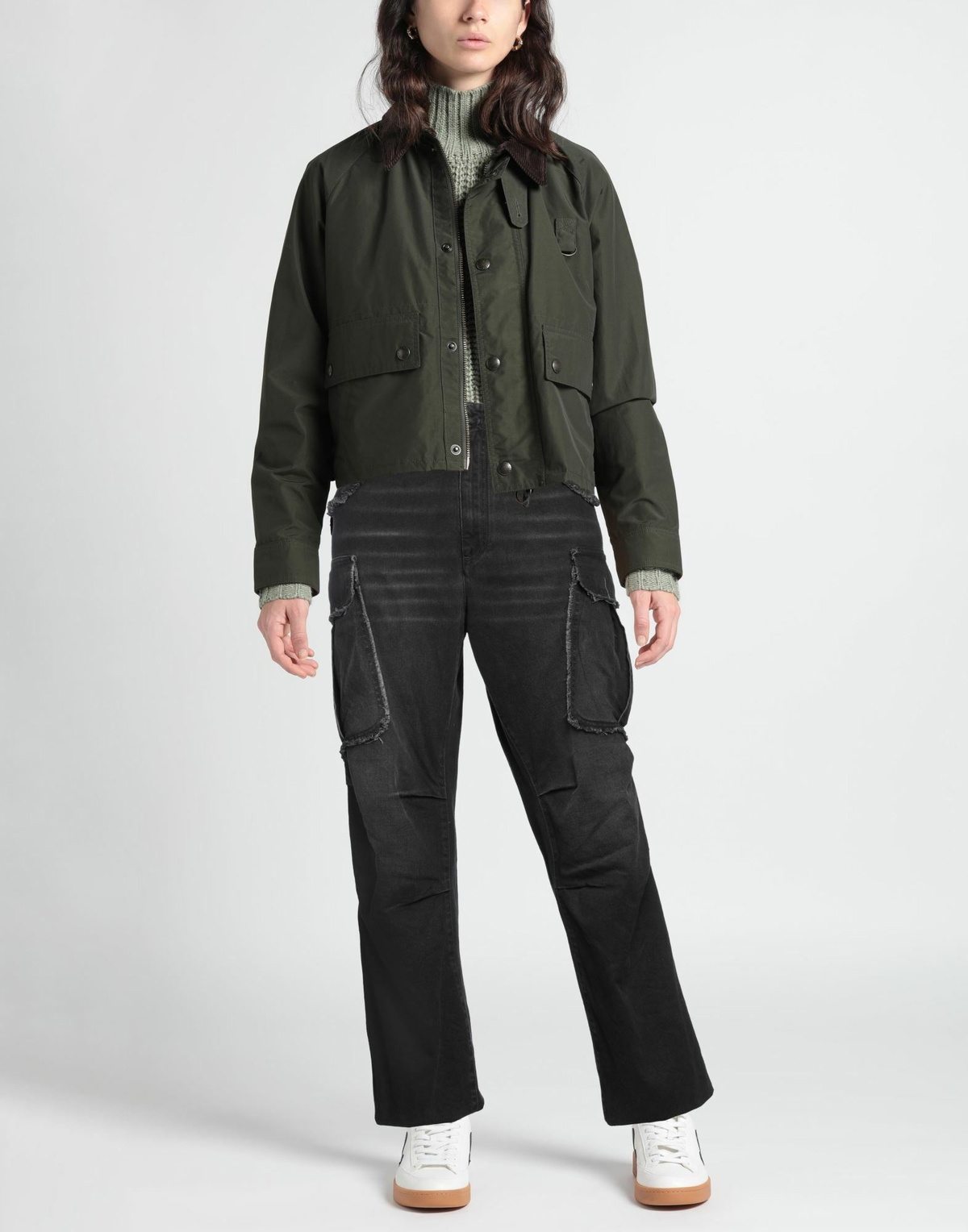 Darkpark Womens Jeans in Black