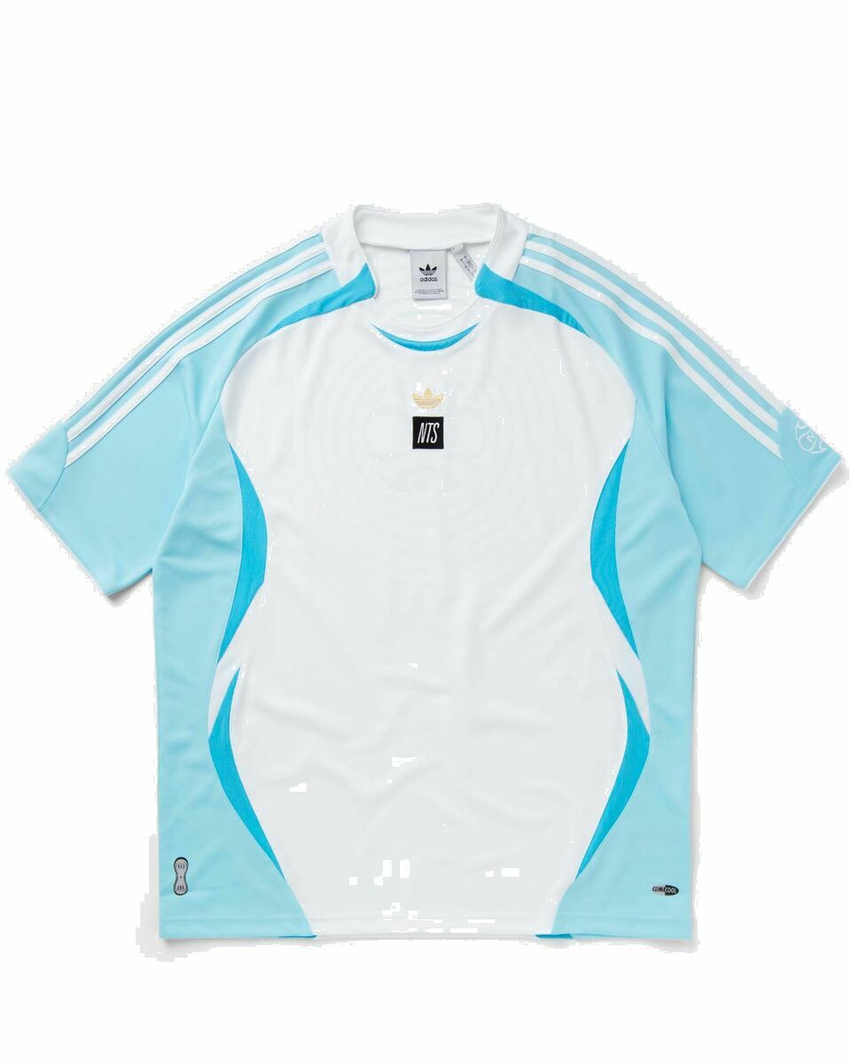 Photo: Adidas X Nts Tg Jersey Blue/White - Mens - Jerseys