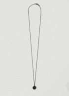 Vivienne Westwood - Man Richmond Pendant Necklace in Dark Grey