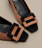 Roger Vivier Belle Vivier suede pumps