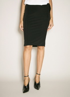 Saint Laurent Cut-Out Skirt