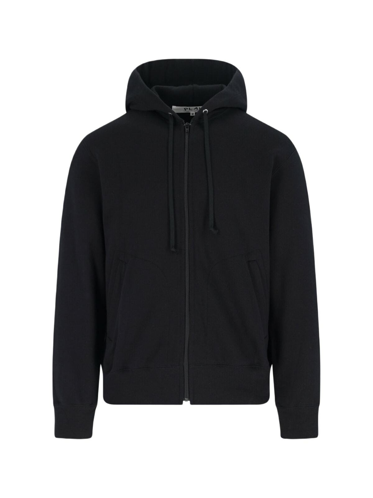Comme des Garçons Play Logo Zip Sweatshirt