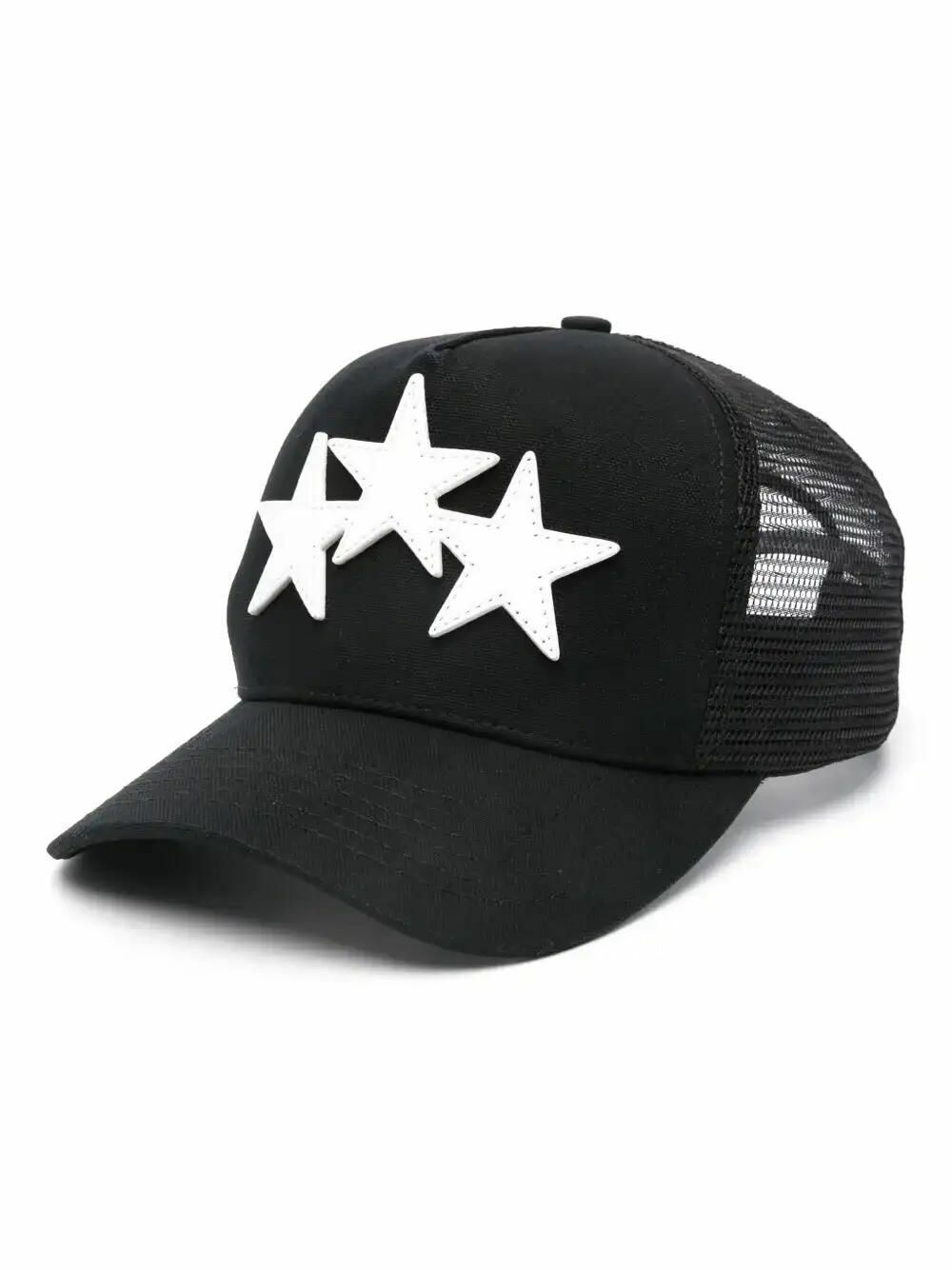 AMIRI Paint Drip Logo Trucker Cap Amiri AMIRI Paint Drip Logo Trucker Cap Amiri