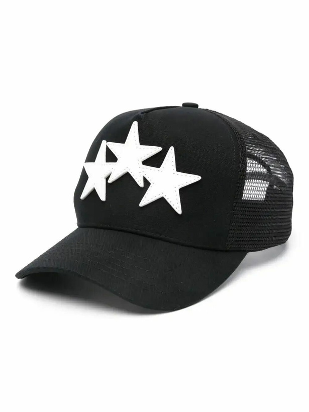 Photo: AMIRI Black 3 Star Trucker Hat