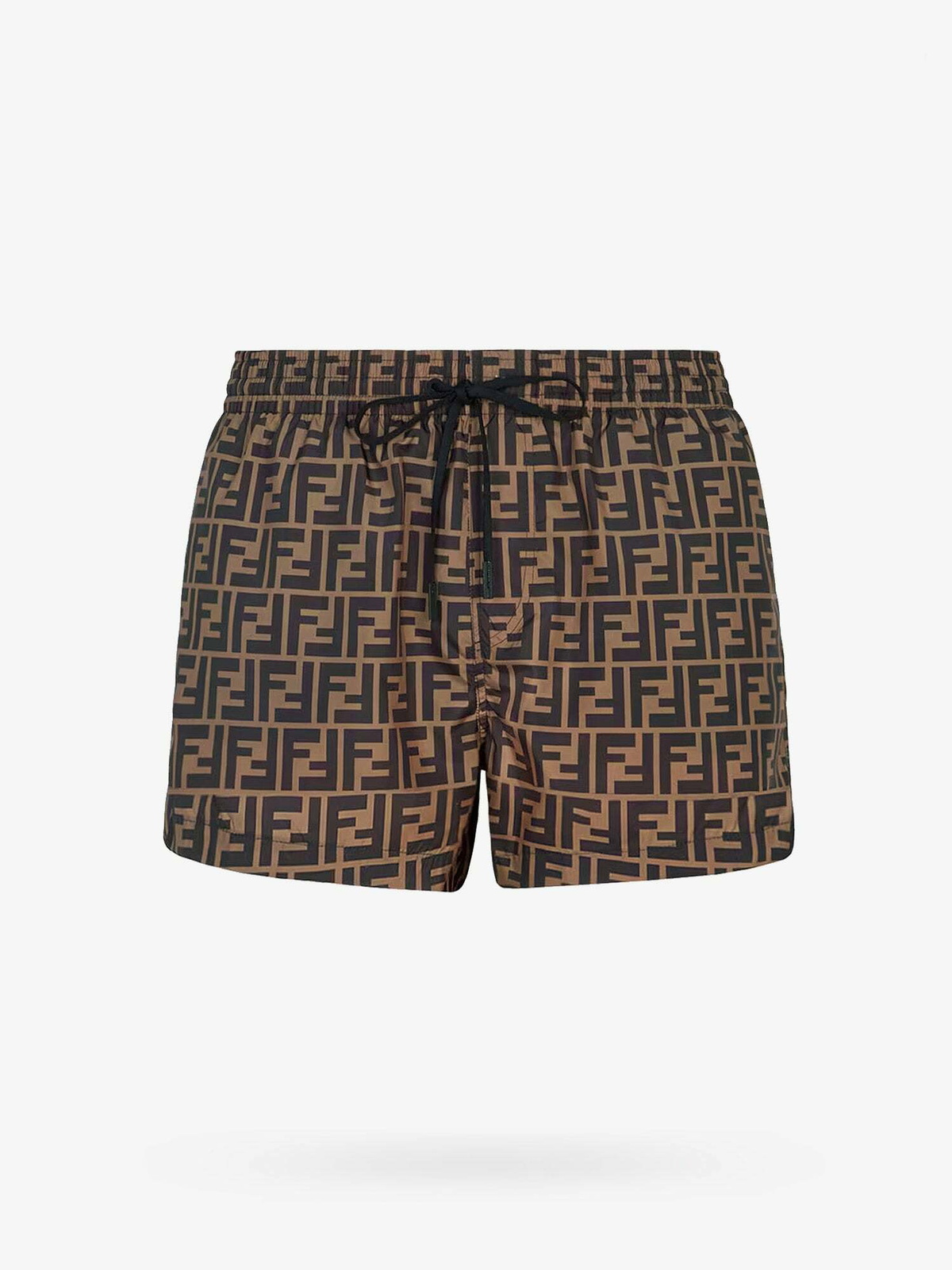 Fendi Swim Trunks Brown Mens Swimwear Fendi