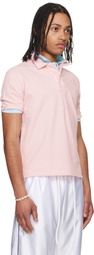 Raimundo Langlois Pink & Blue Layered Polo