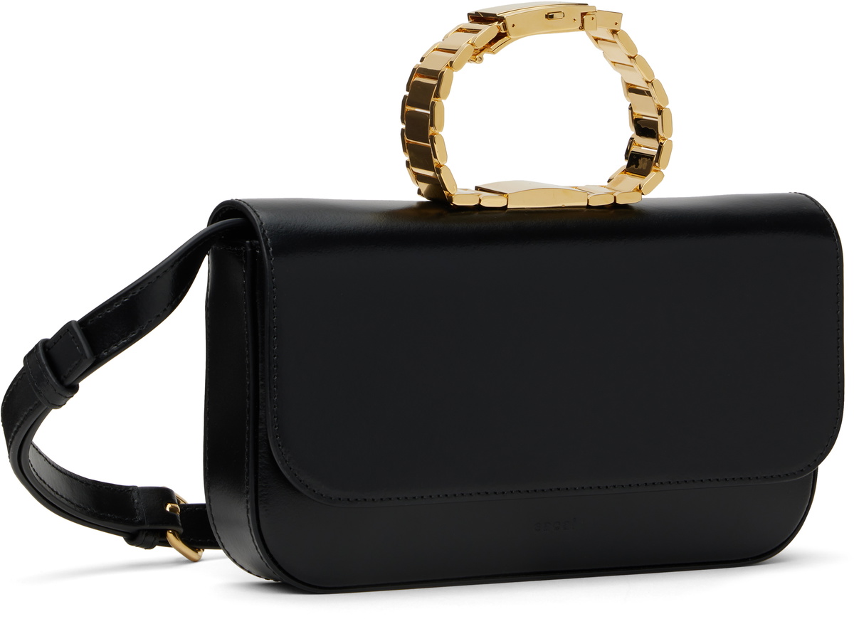 sacai Black Watch Belt Wide Bag