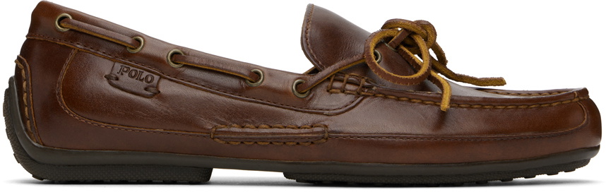 Photo: Polo Ralph Lauren Tan Roberts Leather Driver Loafers