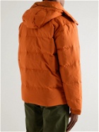 Patagonia - Downdrift Oversized Recycled NetPlus Down Hooded Jacket - Orange