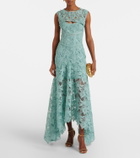 Costarellos Janica silk lace gown