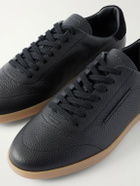 Zegna - 232 Full-Grain Leather Sneakers - Black