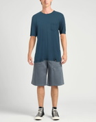 Drumohr Mens T-shirt in Navy