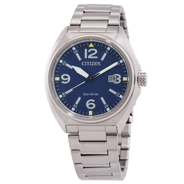 Photo: Citizen Eco-Drive Blue Dial Mens Watch AW1571-76L