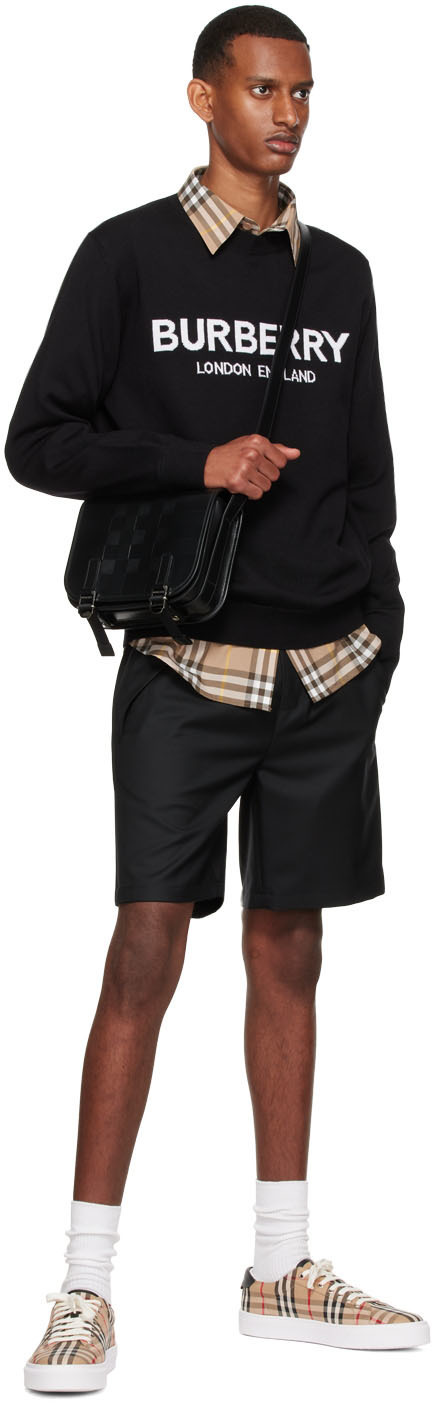 Burberry Black Fennell Sweater