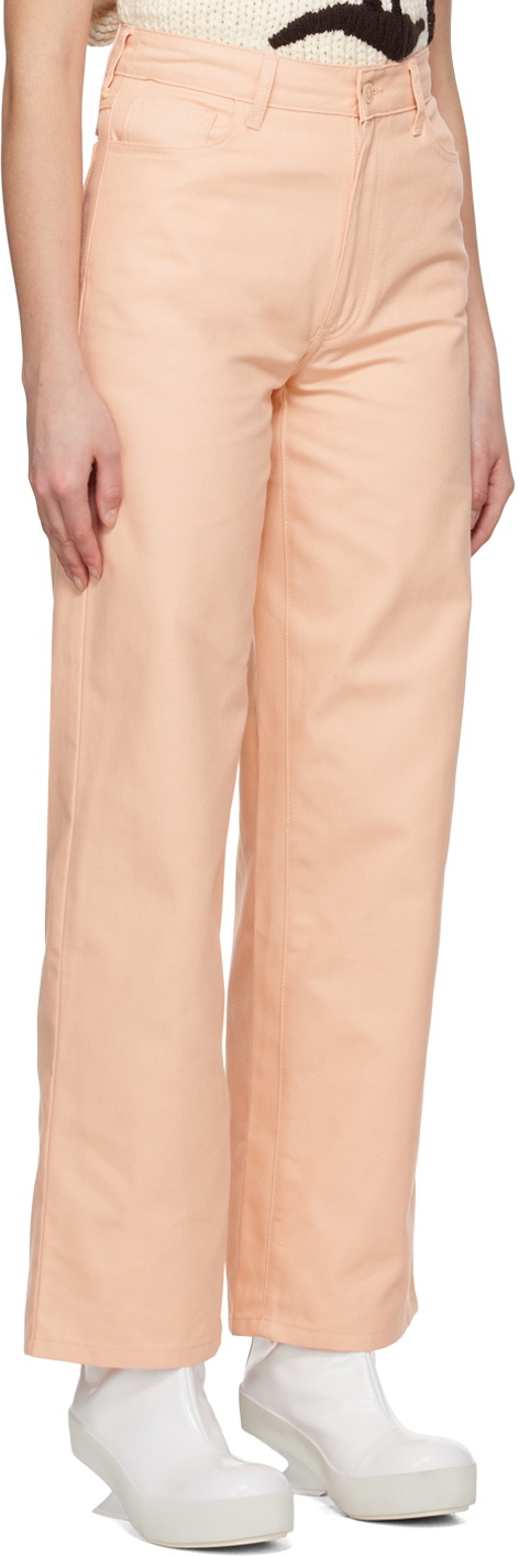 Raf Simons Pink Workwear Jeans