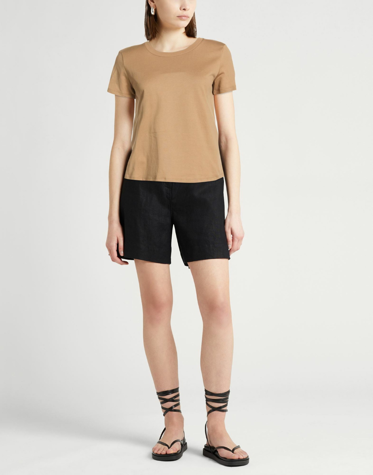 's Max Mara Womens T-shirt Camel