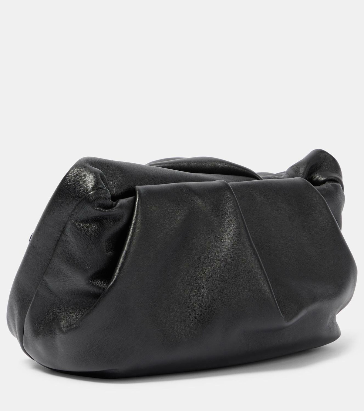 Burberry Rose leather clutch