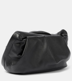 Burberry Rose leather clutch