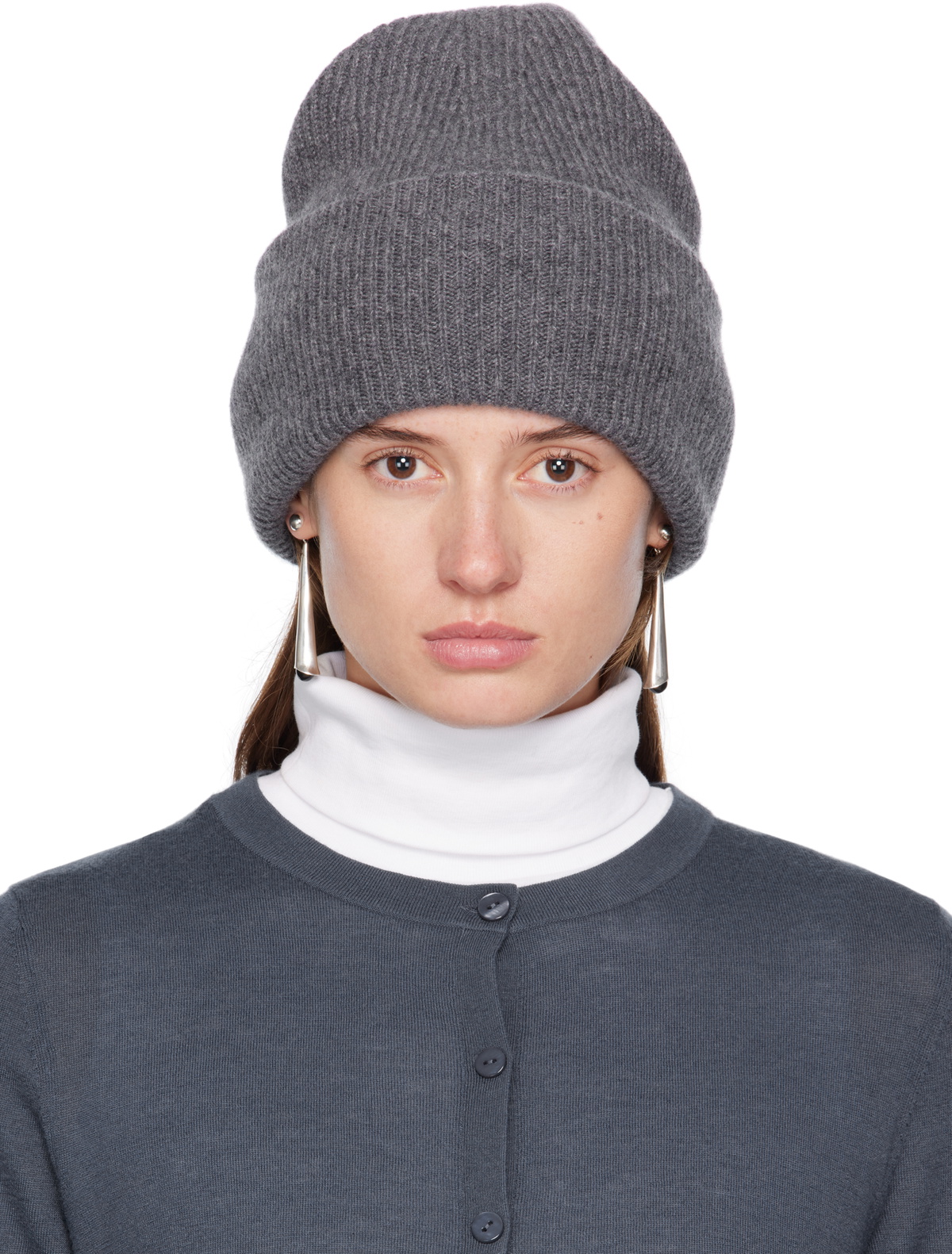 LISA YANG Gray 'The Stockholm' Beanie