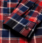 Fear of God - Oversized Checked Cotton-Flannel Shirt - Red