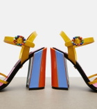 Dolce&Gabbana Keira embellished leather sandals