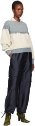 Cawley Blue Cargo Pocket Trousers