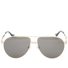 Gucci Men's Eyewear GG1440S Sunglasses in Gold/Grey