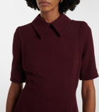 Emilia Wickstead Valletta wool crêpe midi dress