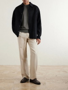 Zegna - Cashmere and Silk-Blend Sweater - Brown