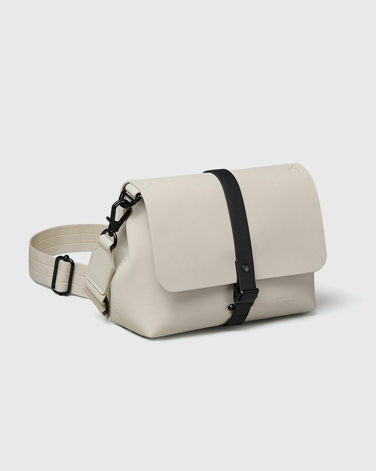 Gaston Luga Spläsh Crossbody Bag Beige Messenger & Crossbody Bags