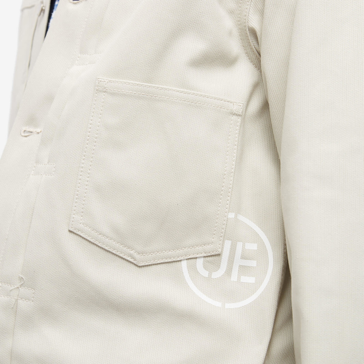 Uniform Experiment Men's Trucker Jacket in Off White Uniform