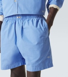 Wales Bonner Sunday cotton shorts