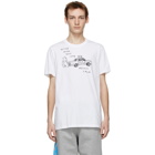 Helmut Lang SSENSE Exclusive White Saintwoods Edition Taxi T-Shirt