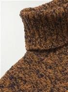 ERDEM - Nikos Wool Rollneck Sweater - Brown