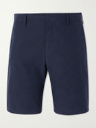 Paul Smith - Straight-Leg Cotton and Lyocell-Blend Shorts - Blue