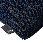 HAY Texture Cushion in Dark Blue