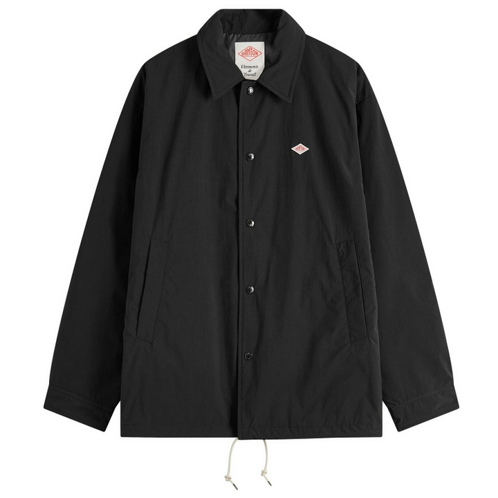 Photo: Danton Men's Logo Coach Jacket in Black