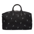 Alexander McQueen Black Medium Holdall Bag