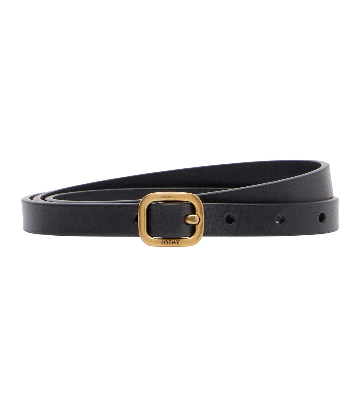 LOEWE - Repeat Reversible Leather Belt Loewe