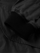 The Row - Kemet Oversized Coated-Cotton Hooded Jacket - Black