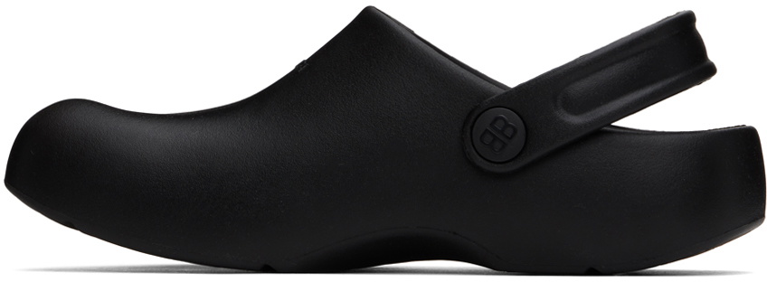Balenciaga Black Sunday Molded Mule Loafers