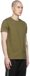 Moncler Green Cotton T-Shirt