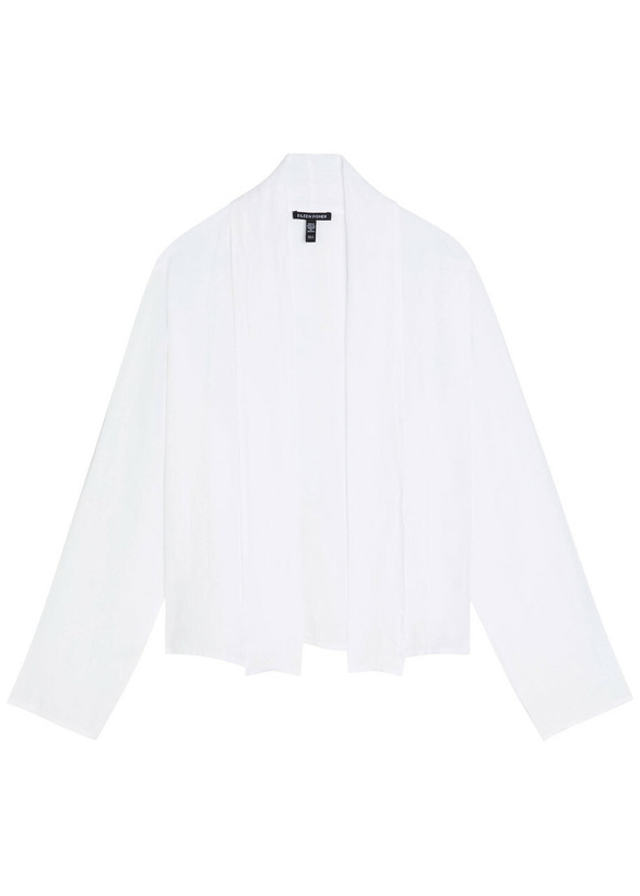 Photo: Eileen Fisher Linen Jacket White