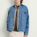 Stan Ray Men's Coverall Jacket in 70S Stone Denim