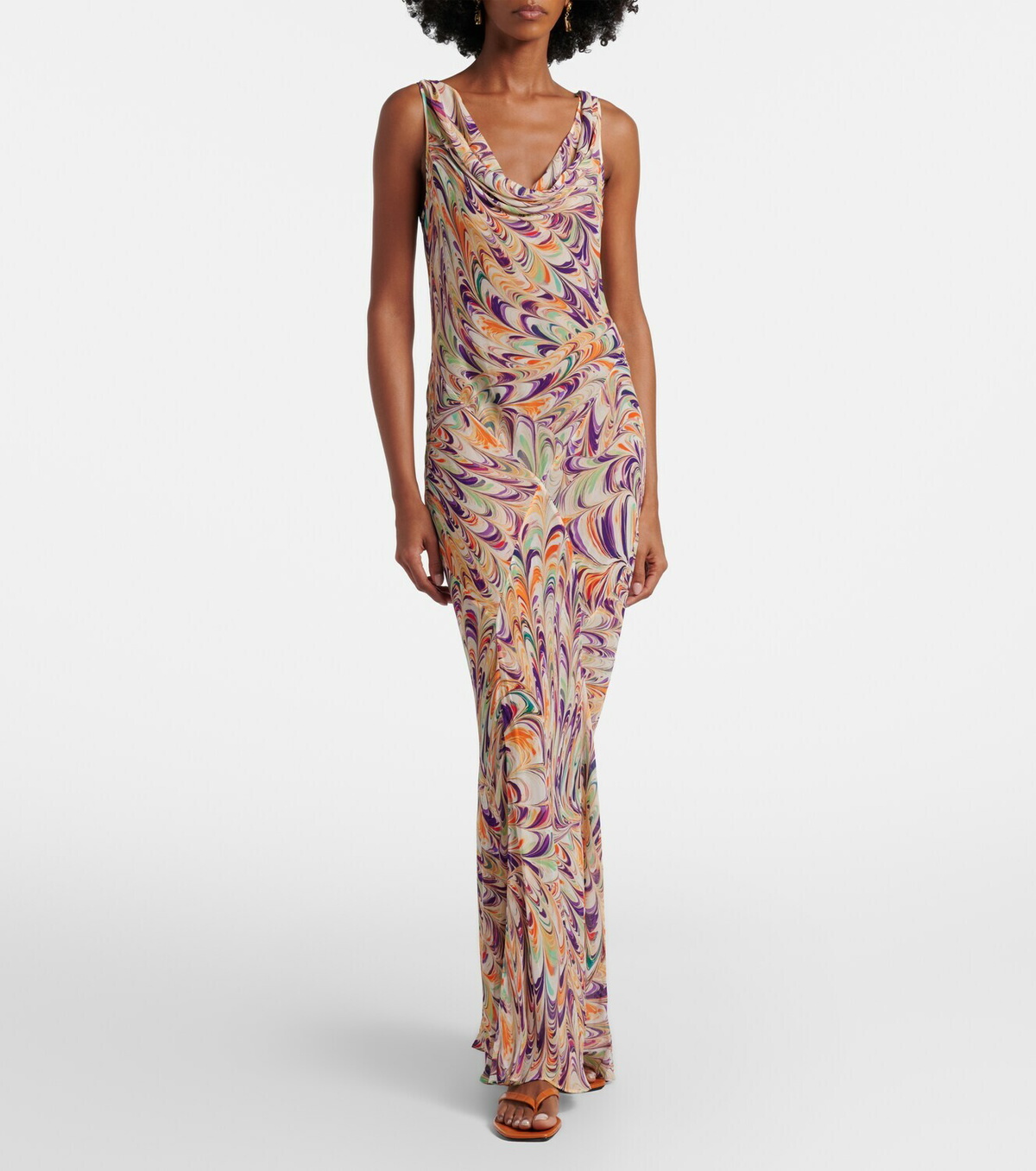 Alexandra Miro Harper printed maxi dress