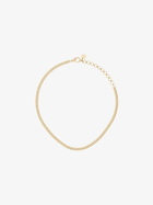 SHAY 18K Yellow Gold Baby Link Pavé Diamond Choker
