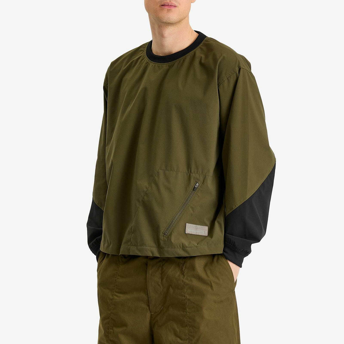 Poliquant Men's Stretched Solotex®Fiber Pullover in Olive