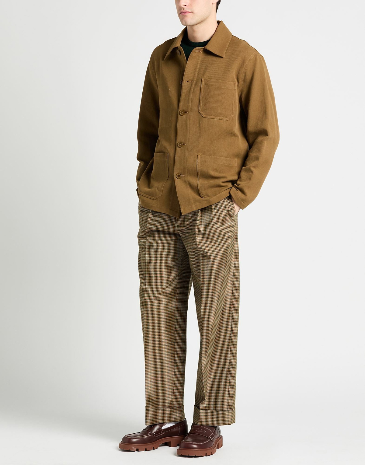 Sandro Mens Jacket Camel