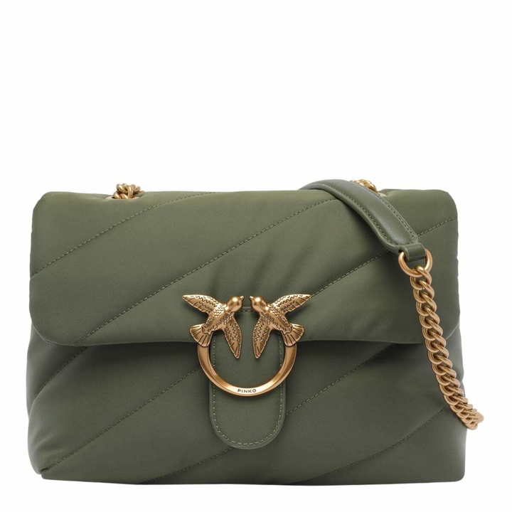 Photo: Pinko Love Bag Recycled Tissue Crossbody Bag