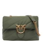 Pinko Love Bag Recycled Tissue Crossbody Bag